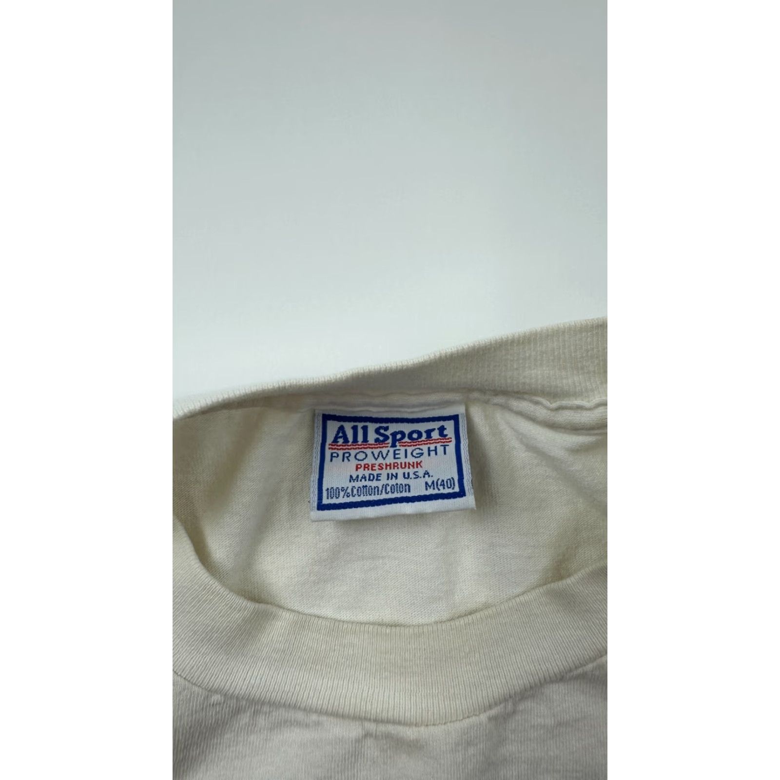 Vintage All Sport Kaike Triathlon Shirt Mens Medium White Graphic Short Sleeve Tee Outdoor Size US M / EU 48-50 / 2 - 7 Thumbnail