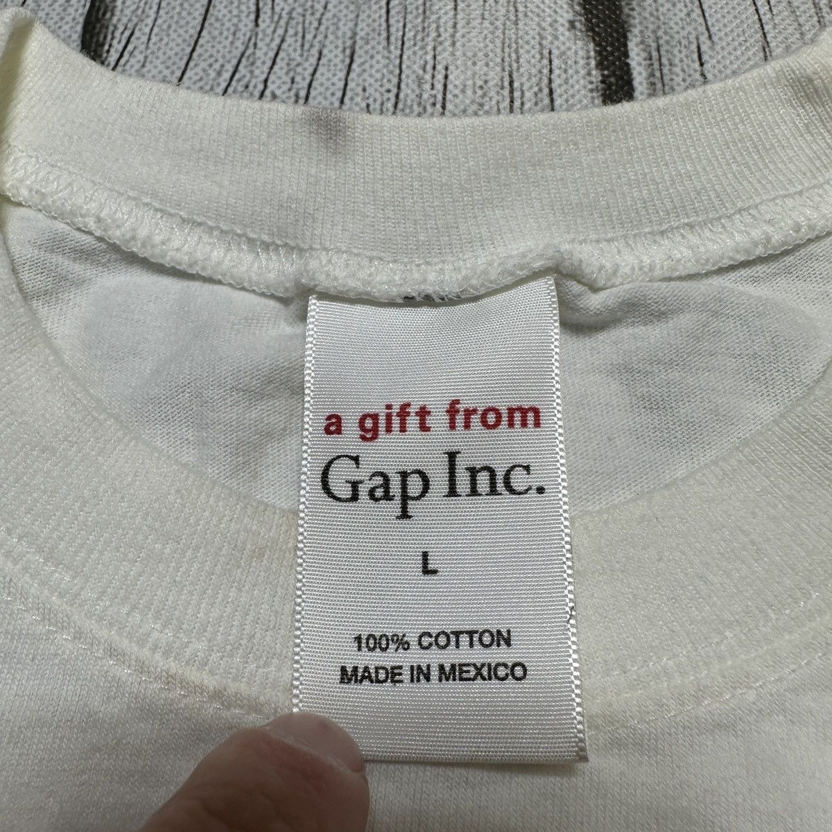 Gap × Vintage Vintage Junior Achievement x Gap tee Size US L / EU 52-54 / 3 - 4 Thumbnail