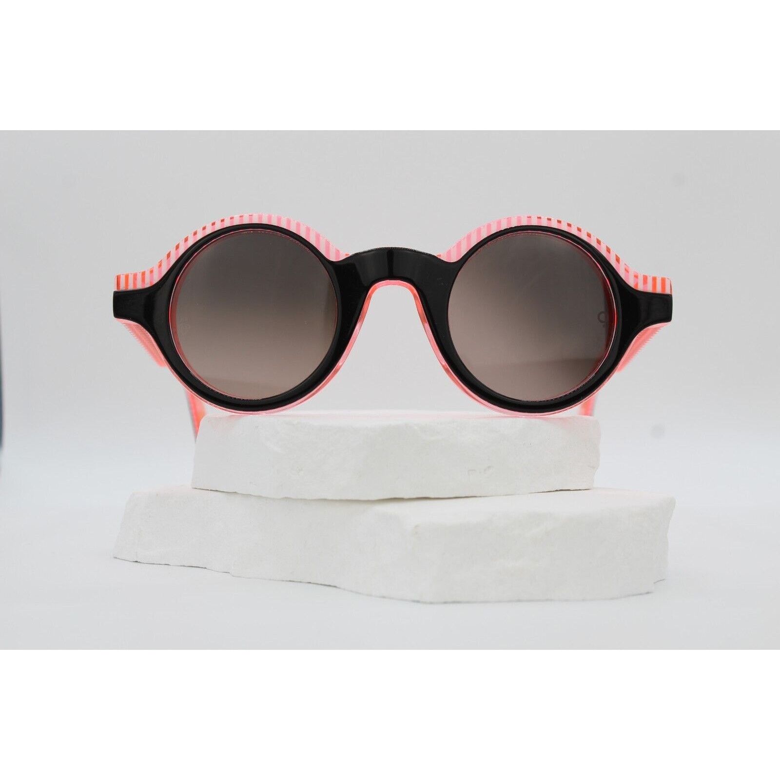 Etnia Barcelona Etnia AQFBI0128 Round Eyeglasses - Electric Rose Pinstripe Size ONE SIZE - 2 Thumbnail