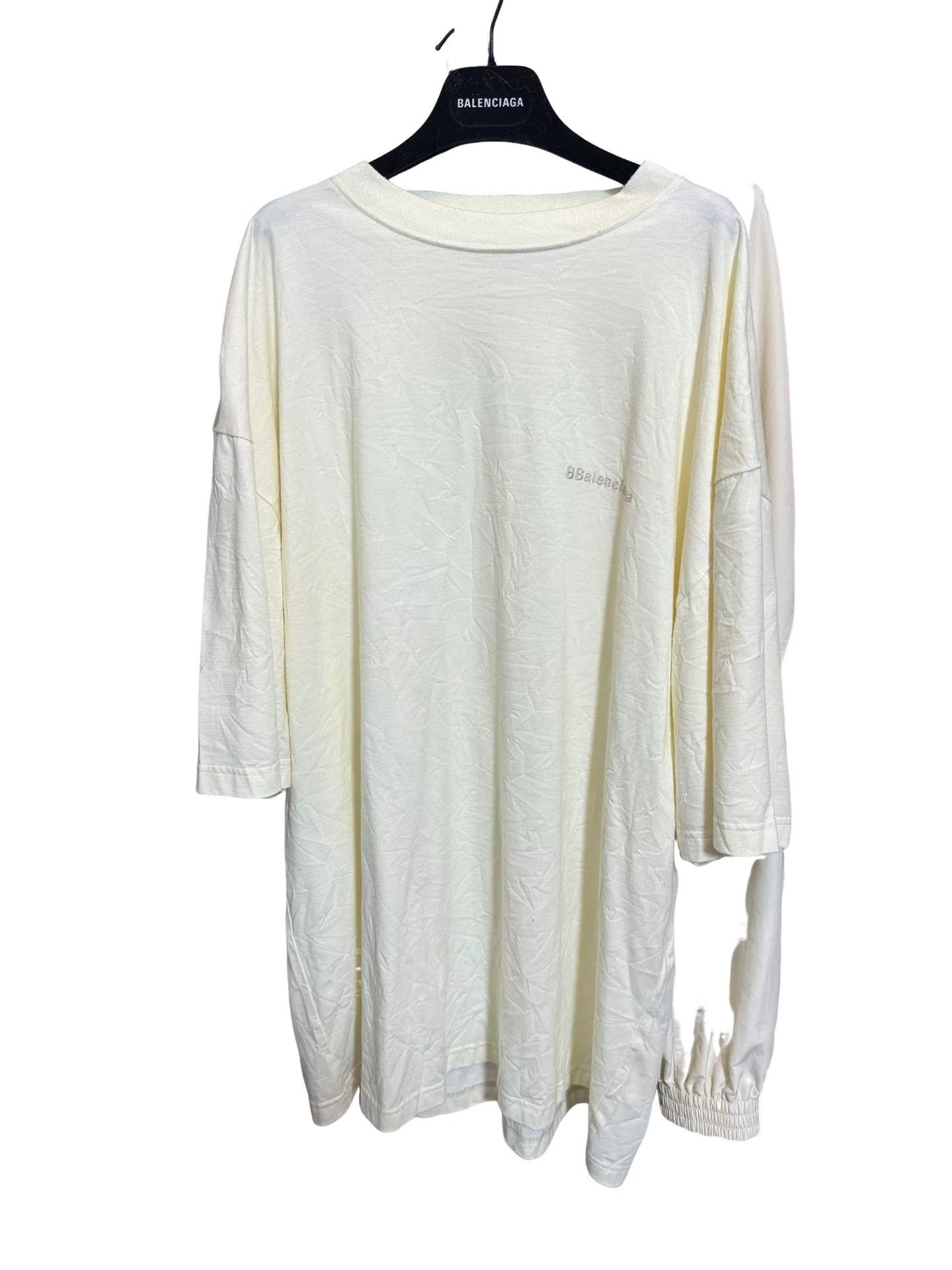 Balenciaga Balenciaga Embroidered Logo T-Shirt Size S Size US S / EU 44-46 / 1 - 1 Thumbnail