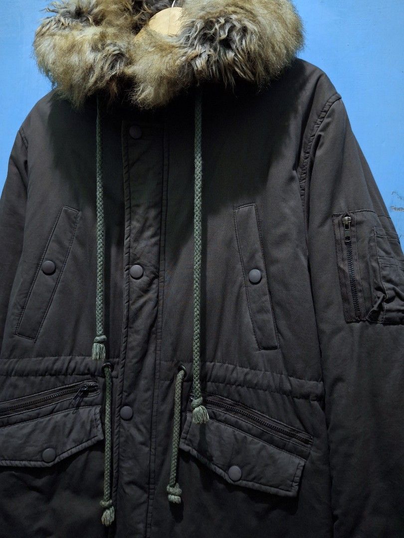 If Six Was Nine Dolce &Gabbana fur parka jacket Size US L / EU 52-54 / 3 - 3 Thumbnail