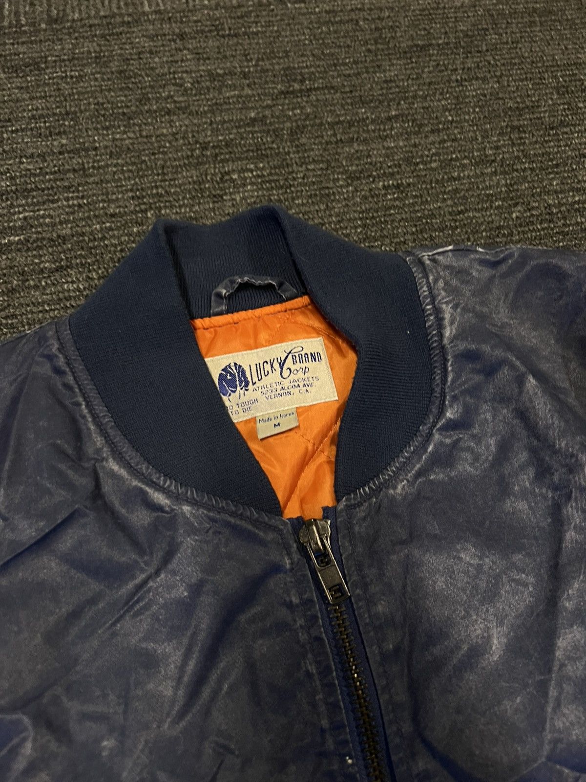 Lucky Brand Lucky brand bomber vintage style jacket Size US M / EU 48-50 / 2 - 2 Thumbnail