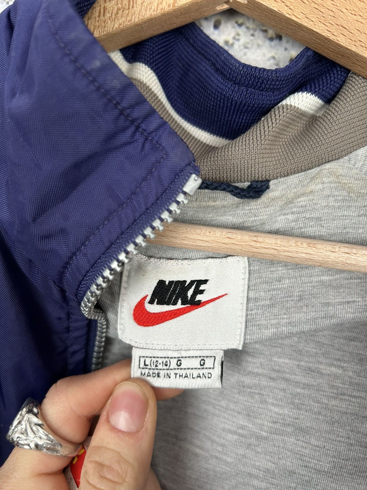 Nike Vintage Nike 90s Light Jacket Tracksuit Streetwear Sport Size US S / EU 44-46 / 1 - 6 Thumbnail