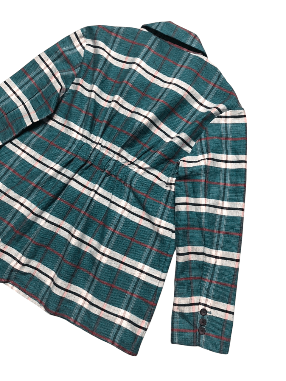 Beams Plus × Japanese Brand Ray Beams Plaid Multicolor Double Breasted Blazer Jacket Size M / US 6-8 / IT 42-44 - 9 Thumbnail