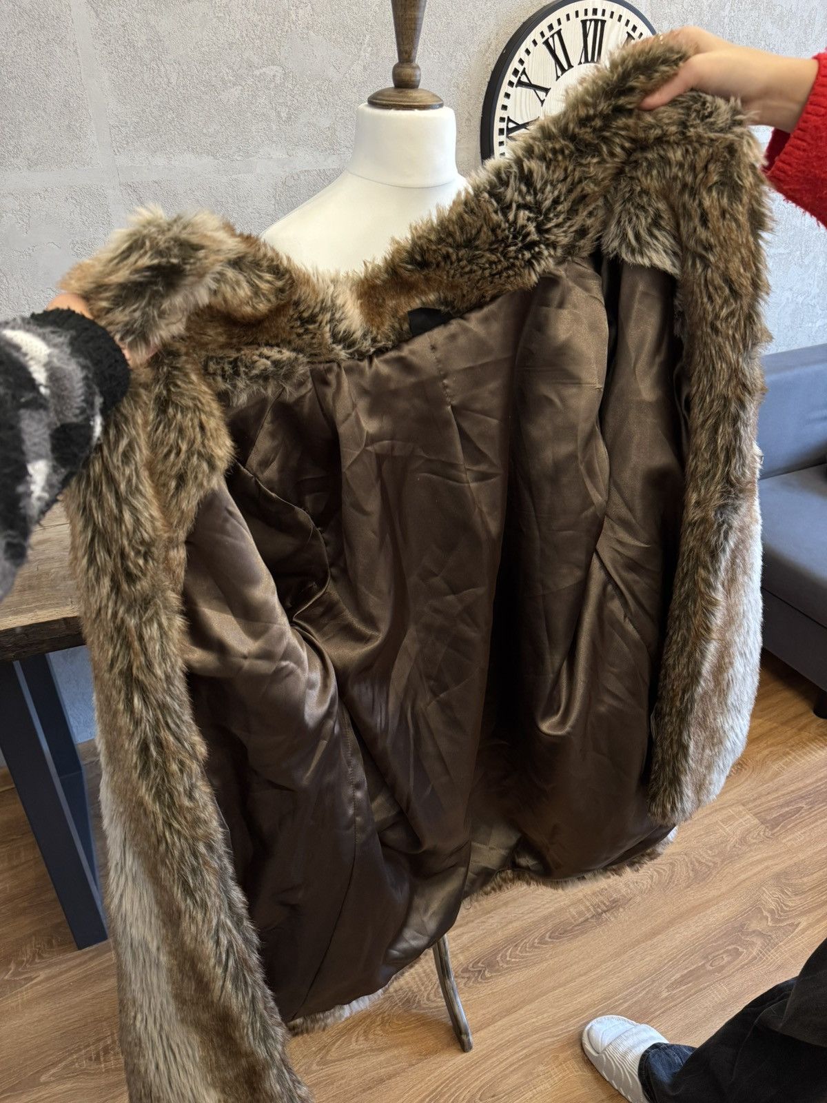 Japanese Brand Vintage Faux Fur coat avant garde if6was9 l.g.b. hysteric 00 Size L / US 10 / IT 46 - 7 Thumbnail