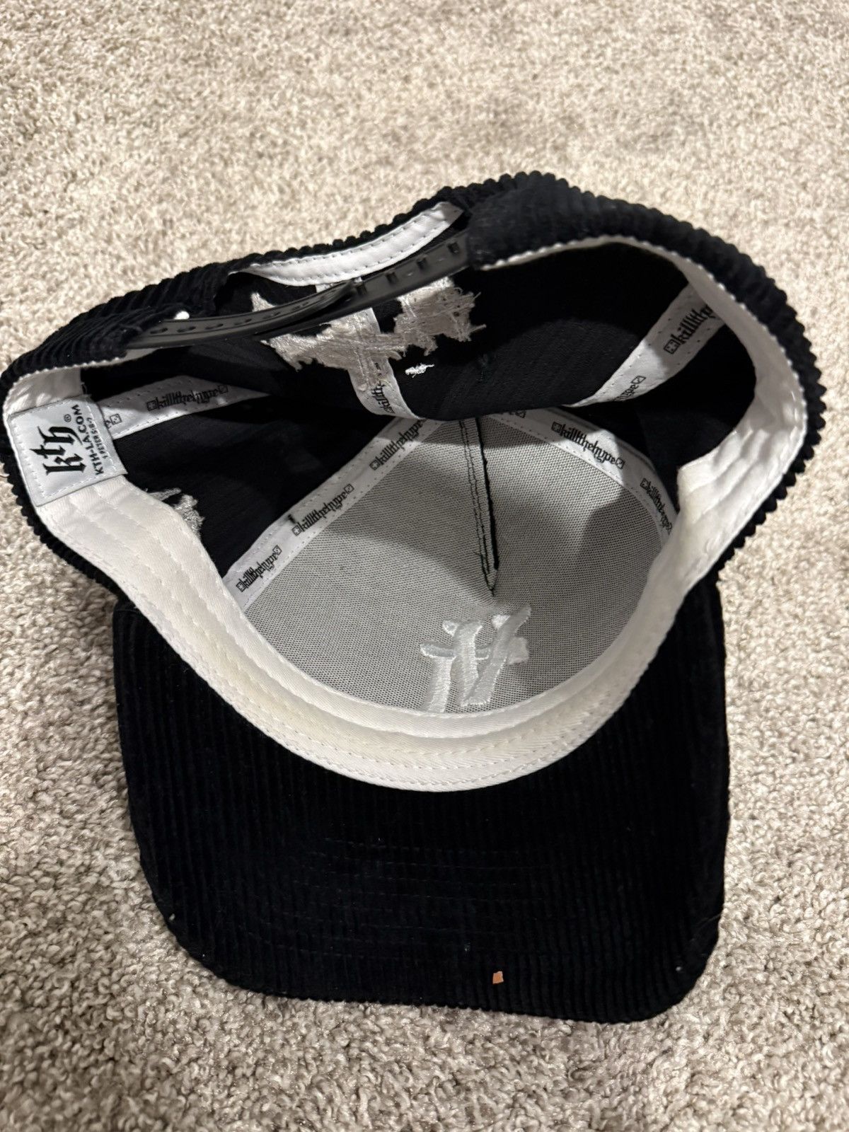 Other KTH snap back corduroy hat Size ONE SIZE - 4 Thumbnail