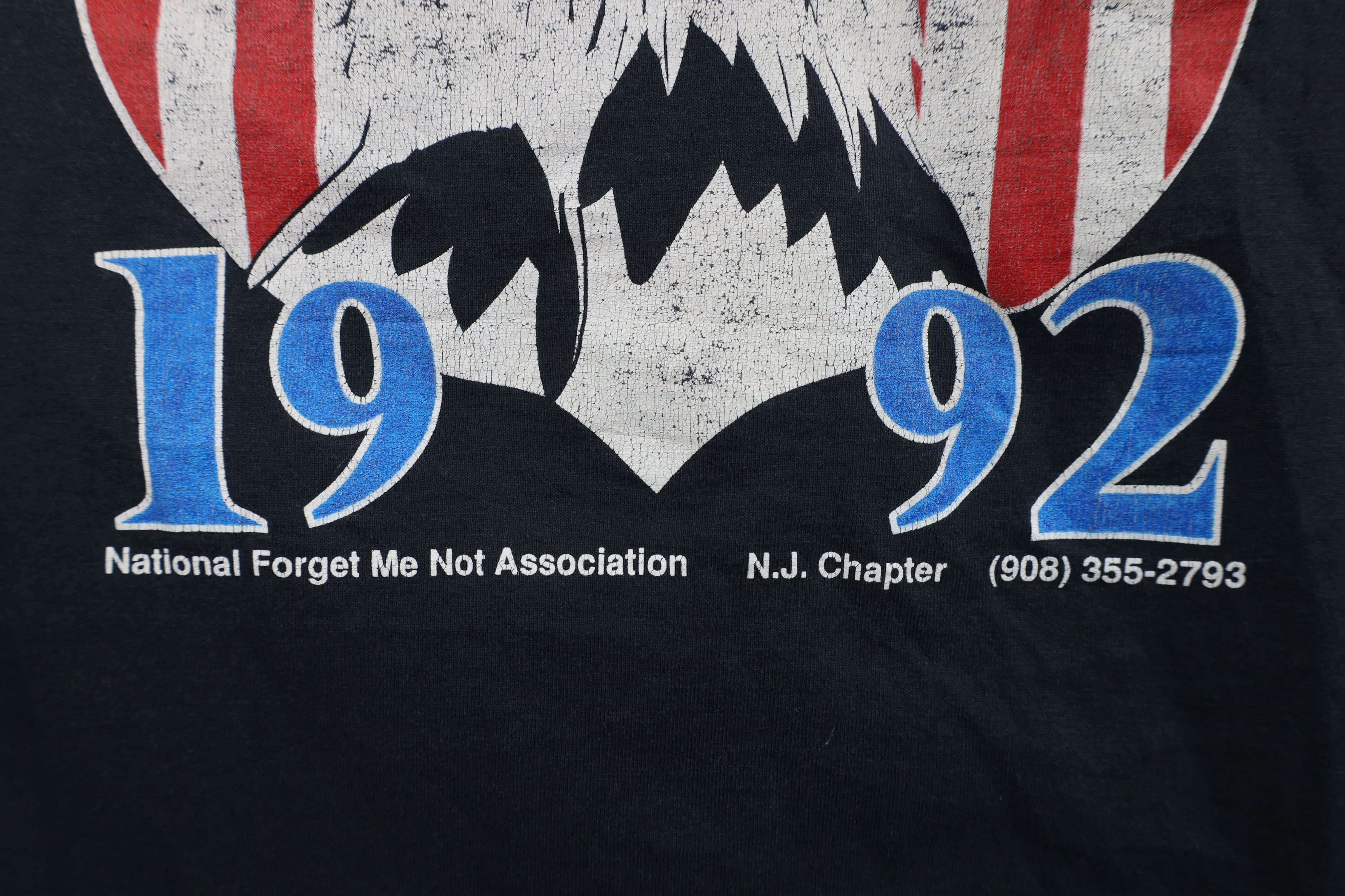 Vintage Vintage 90s Thunder IV POW MIA New York City T-Shirt USA Size US L / EU 52-54 / 3 - 12 Thumbnail