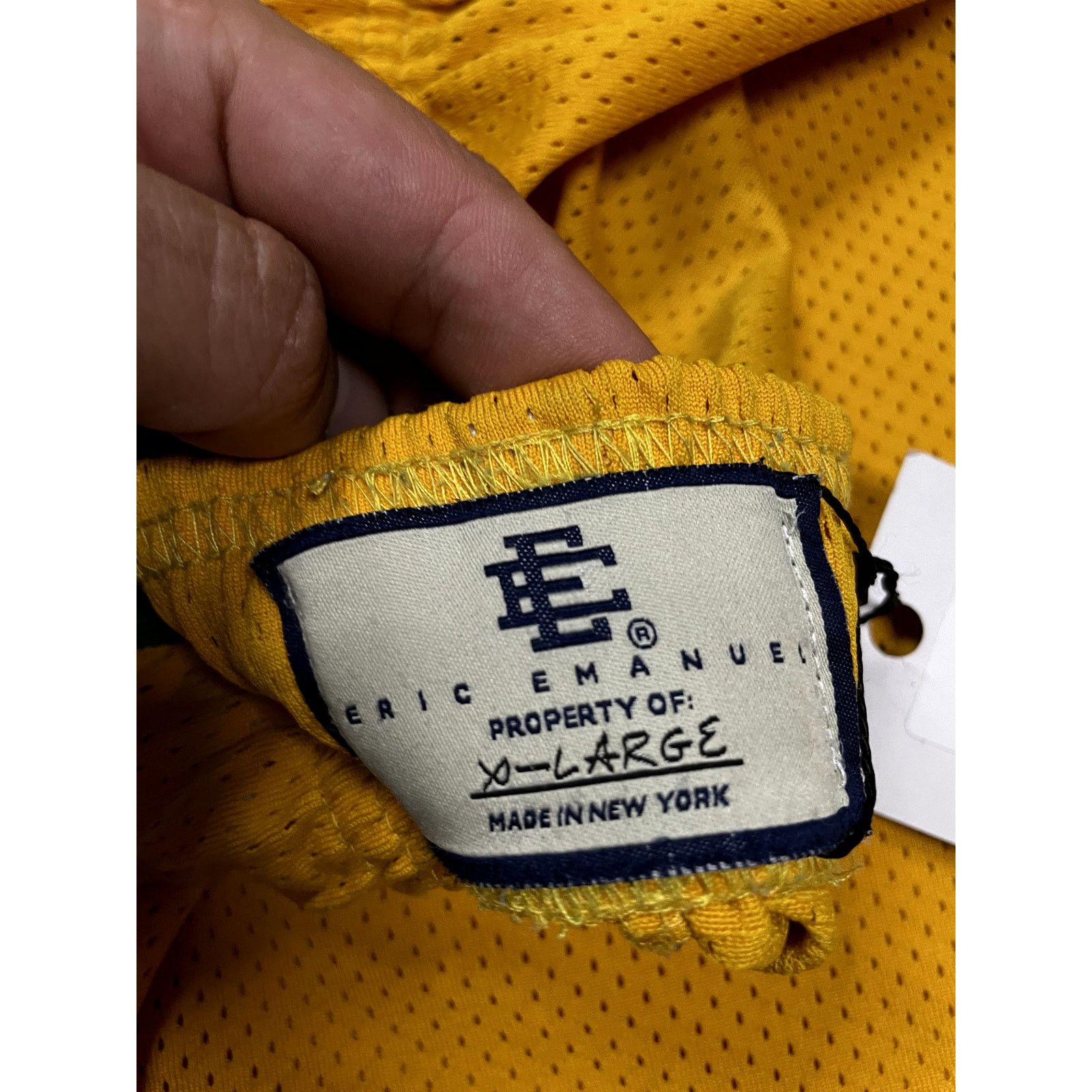 Eric Emanuel EE Shorts Yellow Green XL Size US 40 / EU 56 - 3 Thumbnail