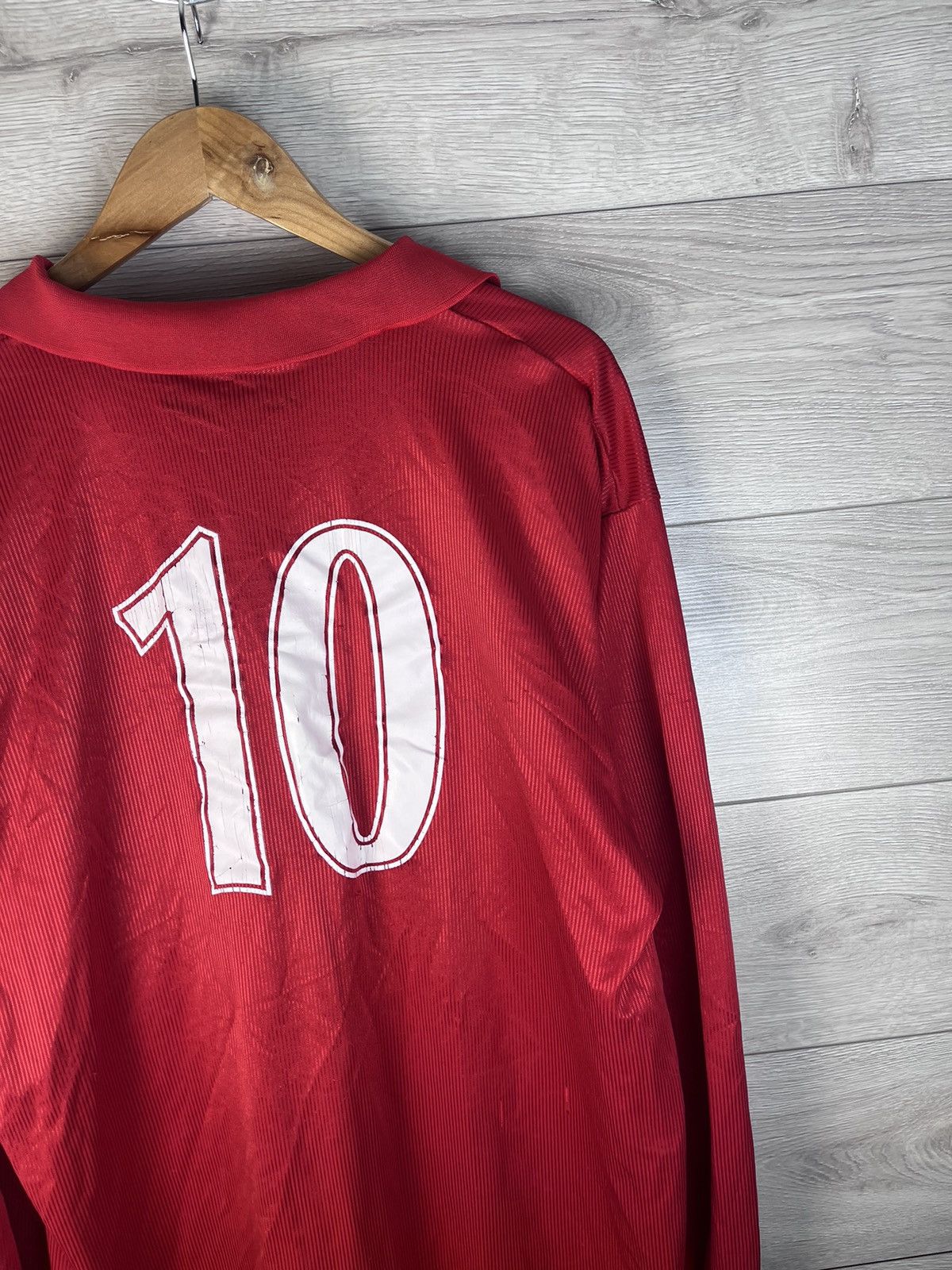 Vintage Vintage mens long sleeve soccer jersey Corwea F.C Jegea Size US XL / EU 56 / 4 - 19 Thumbnail