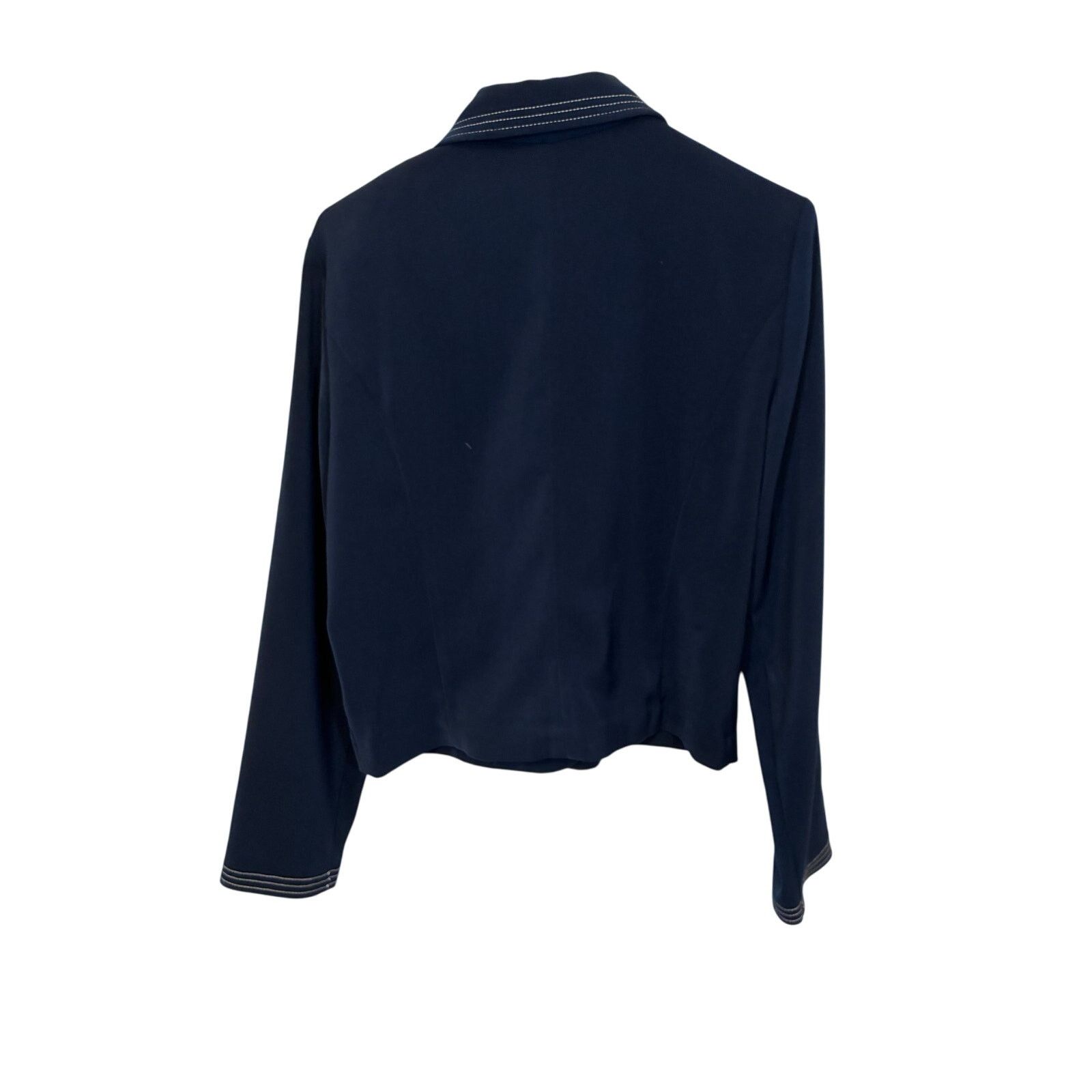 Other Ilyse Hart Ltd Navy Blazer Old Money Jackie Kennedy M Size M / US 6-8 / IT 42-44 - 5 Thumbnail