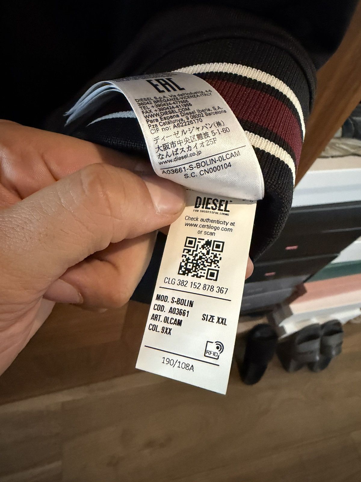 Diesel Diesel Size US XXL / EU 58 / 5 - 6 Thumbnail