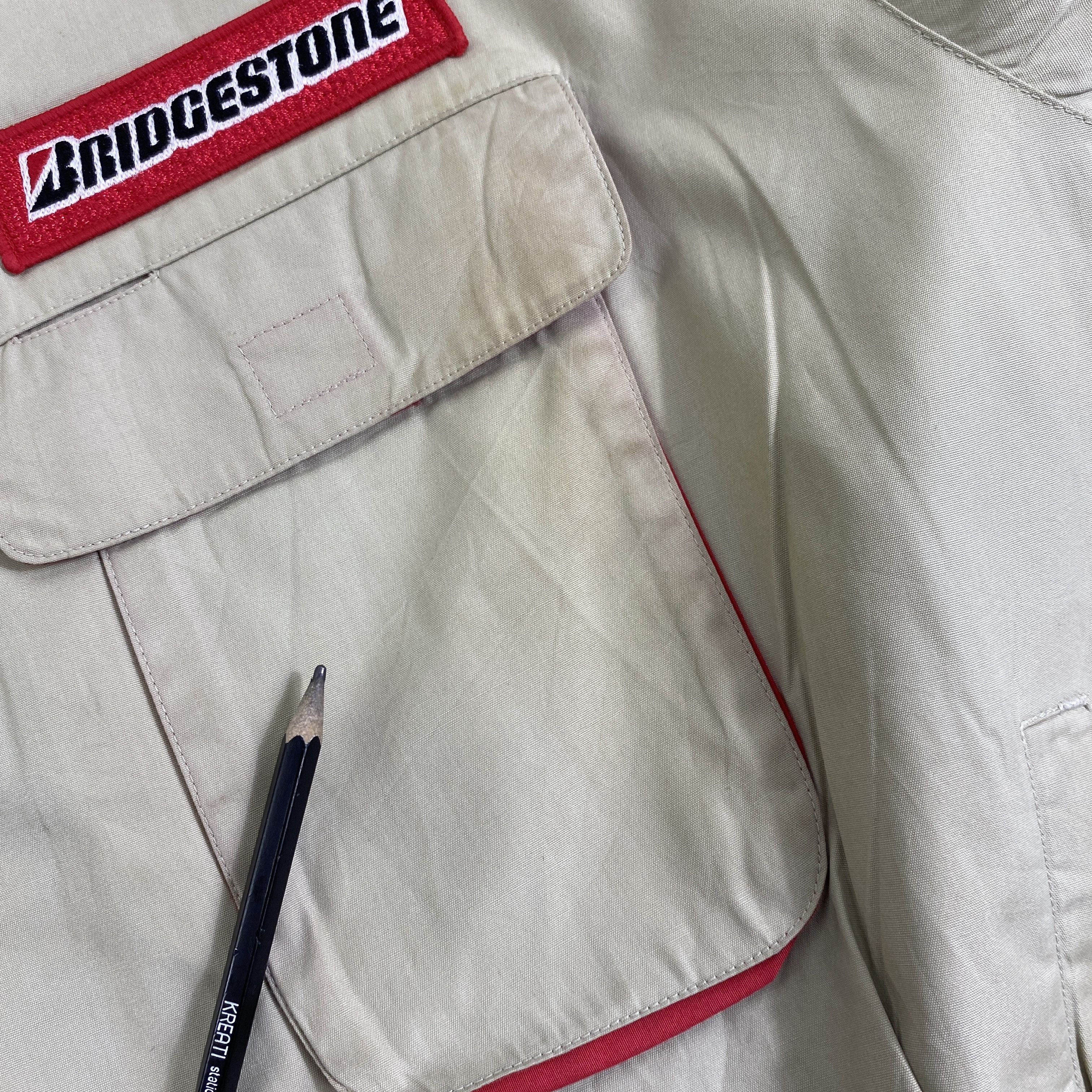 Vintage Vintage Bridgestone Big Logo Jacket Racing -J082 Size US L / EU 52-54 / 3 - 20 Thumbnail