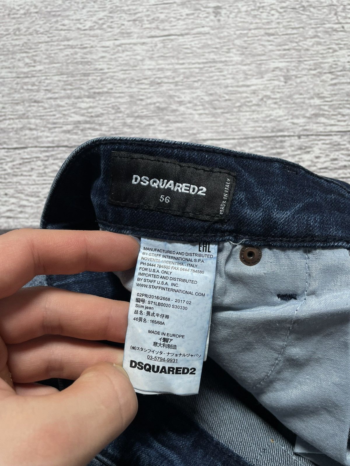 Dsquared2 Dsquared2 Distressed Slim Jeans Size US 36 / EU 52 - 8 Thumbnail