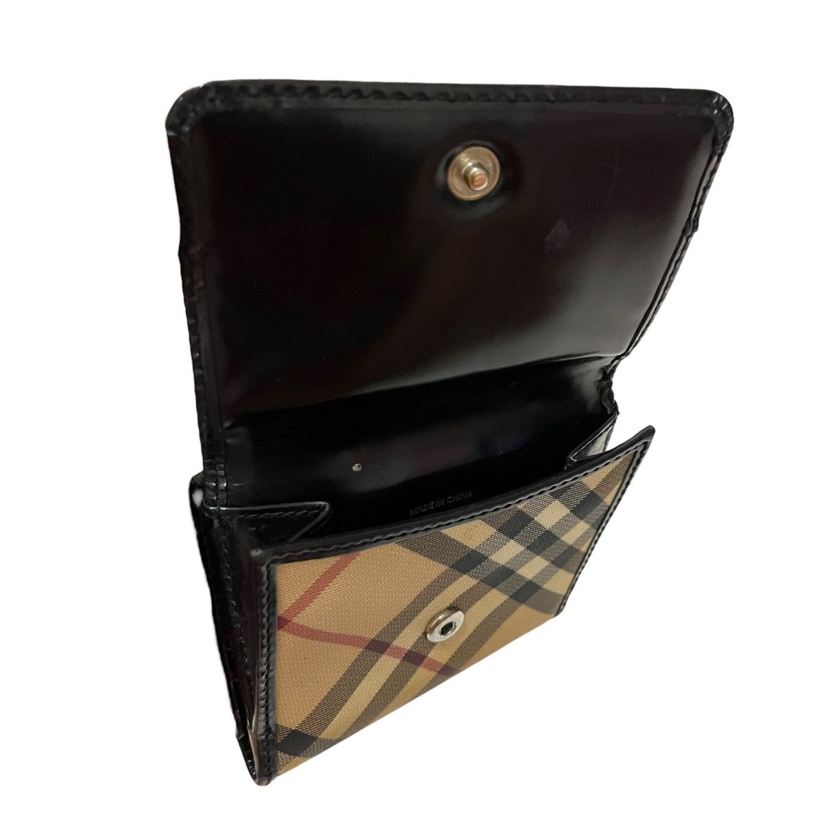 Burberry × Vintage Vintage Burberry Compact Wallet Size ONE SIZE - 5 Thumbnail