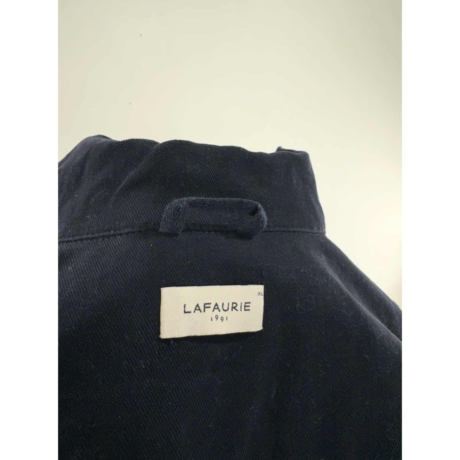 Vintage Lafaurie Painter Mens XL Field Chore Barn Ranch Jacket - Very Dark Blue EXCELLENT Size US XL / EU 56 / 4 - 4 Thumbnail