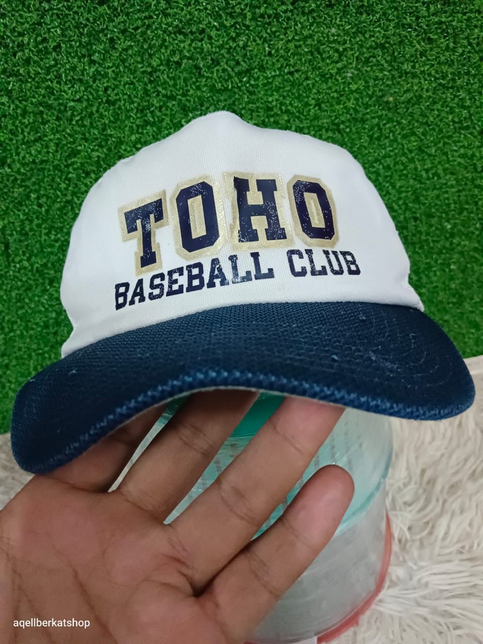 Japanese Brand VTG Zett Toho Baseball Club Cap Size ONE SIZE - 8 Thumbnail