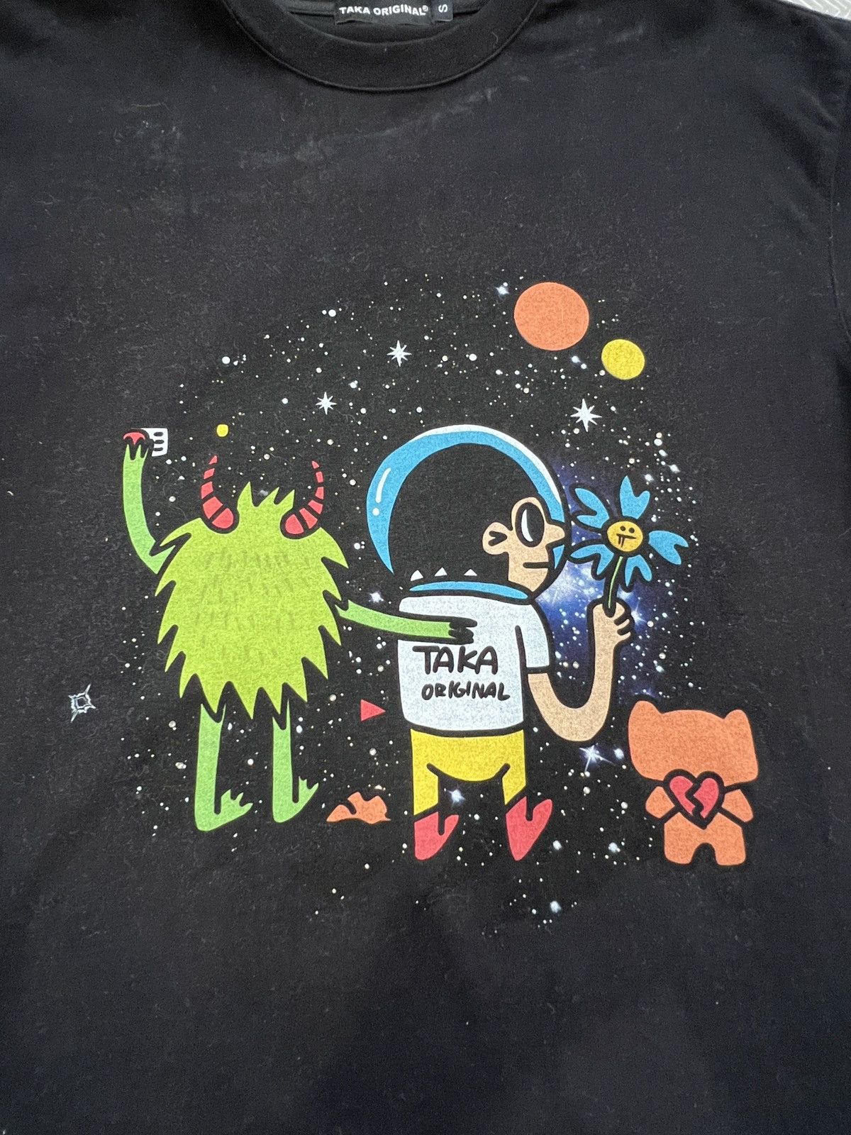 TAKA Original Taka Original Black Space T-Shirt Size US S / EU 44-46 / 1 - 2 Thumbnail