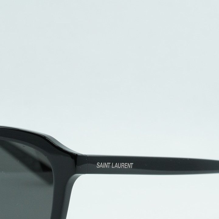 Saint Laurent Paris Saint Laurent SL457 001 Unisex Sunglasses Black Square Frame Size ONE SIZE - 3 Thumbnail