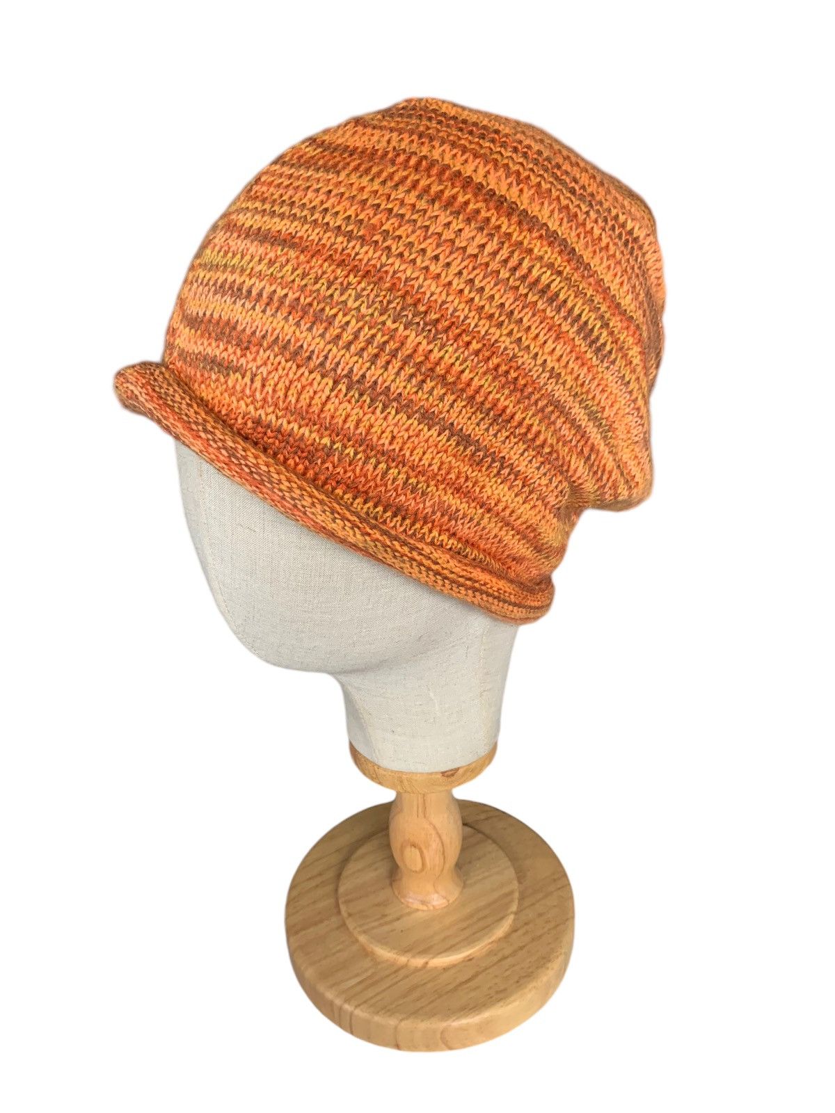 Japanese Brand Crochet Knitted slouchy Beanie Hats Size ONE SIZE - 2 Thumbnail