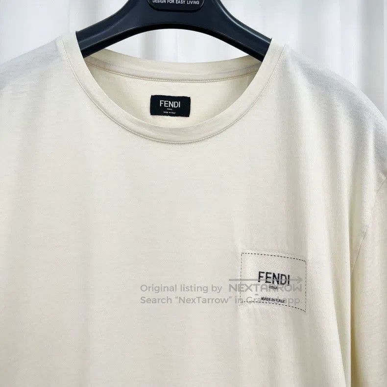 Fendi Fendi Chest Embroidered Letter Short Sleeve Size US XS / EU 42 / 0 - 3 Thumbnail
