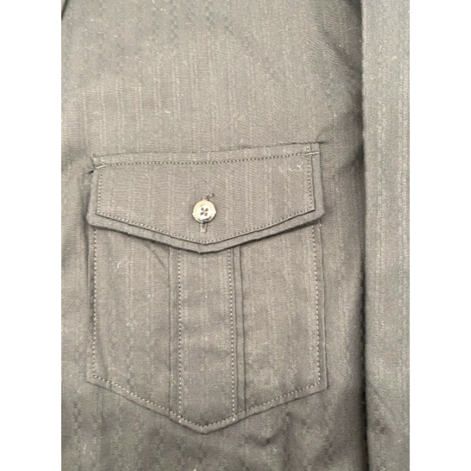 Vintage Rock & Republic Black Shirt Long Sleeve Button-Up 2XL Mens 100% Cotton Size US XXL / EU 58 / 5 - 4 Thumbnail