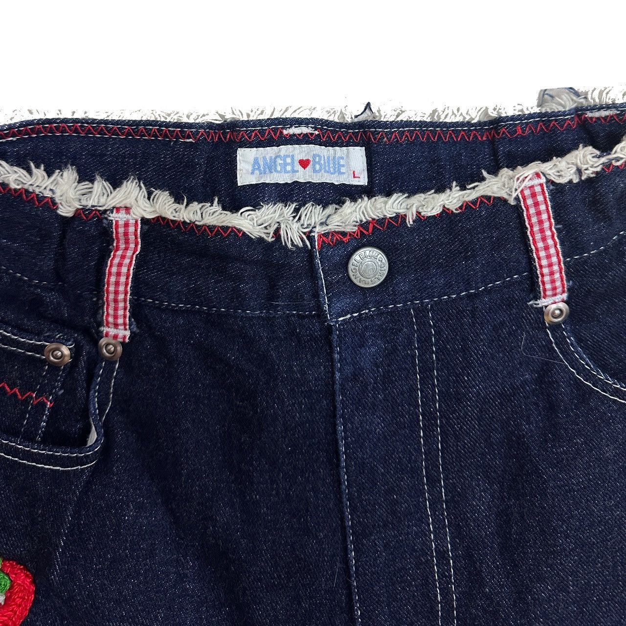 Angel Blue × Japanese Brand Vintage Angel Blue Strawberry Polka Dots Capri Pants Size US 27 - 3 Thumbnail