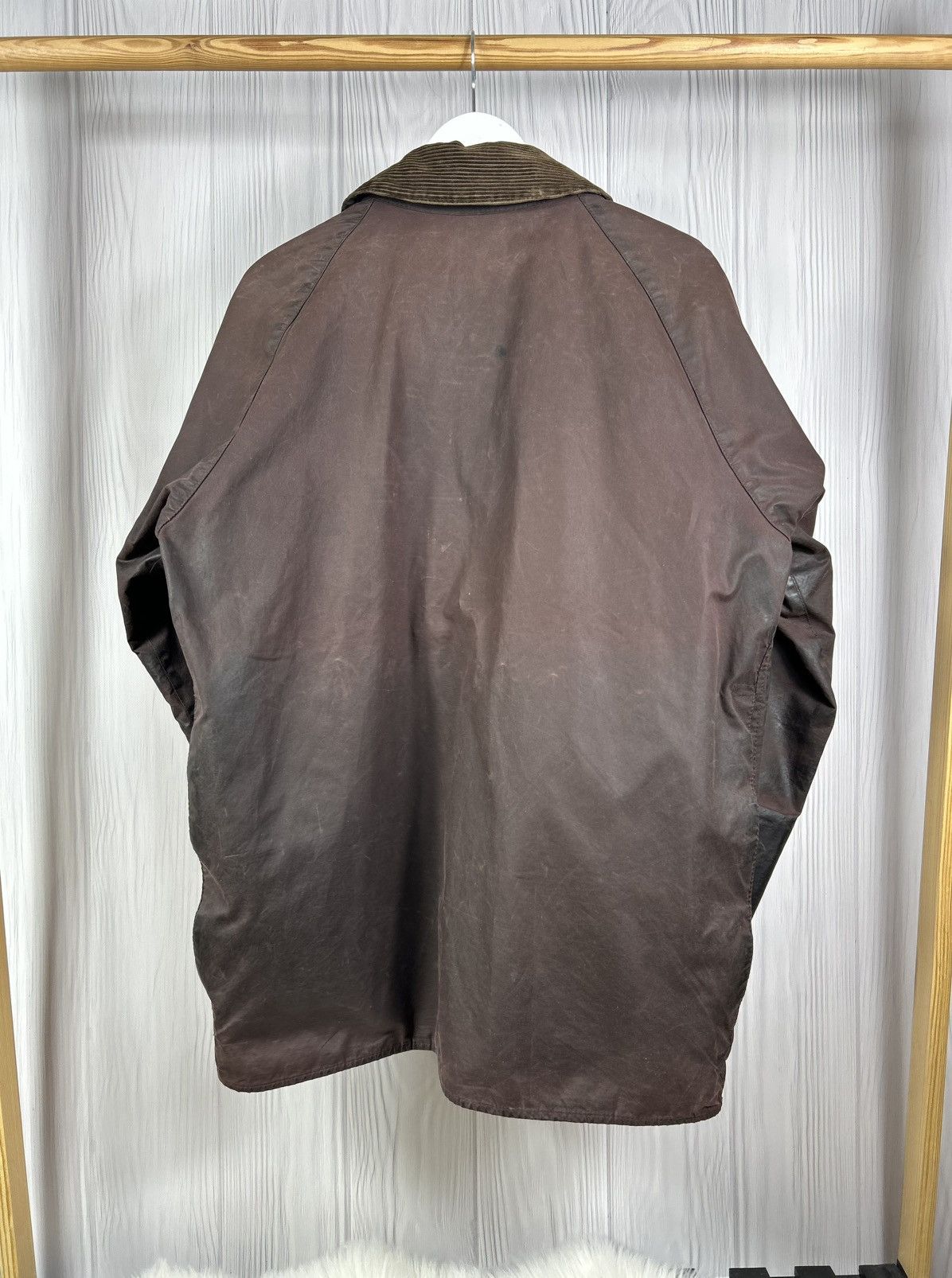Barbour Vintage Barbour Beaufort A190 Waxed Jacket England Size C42 Size US L / EU 52-54 / 3 - 15 Thumbnail