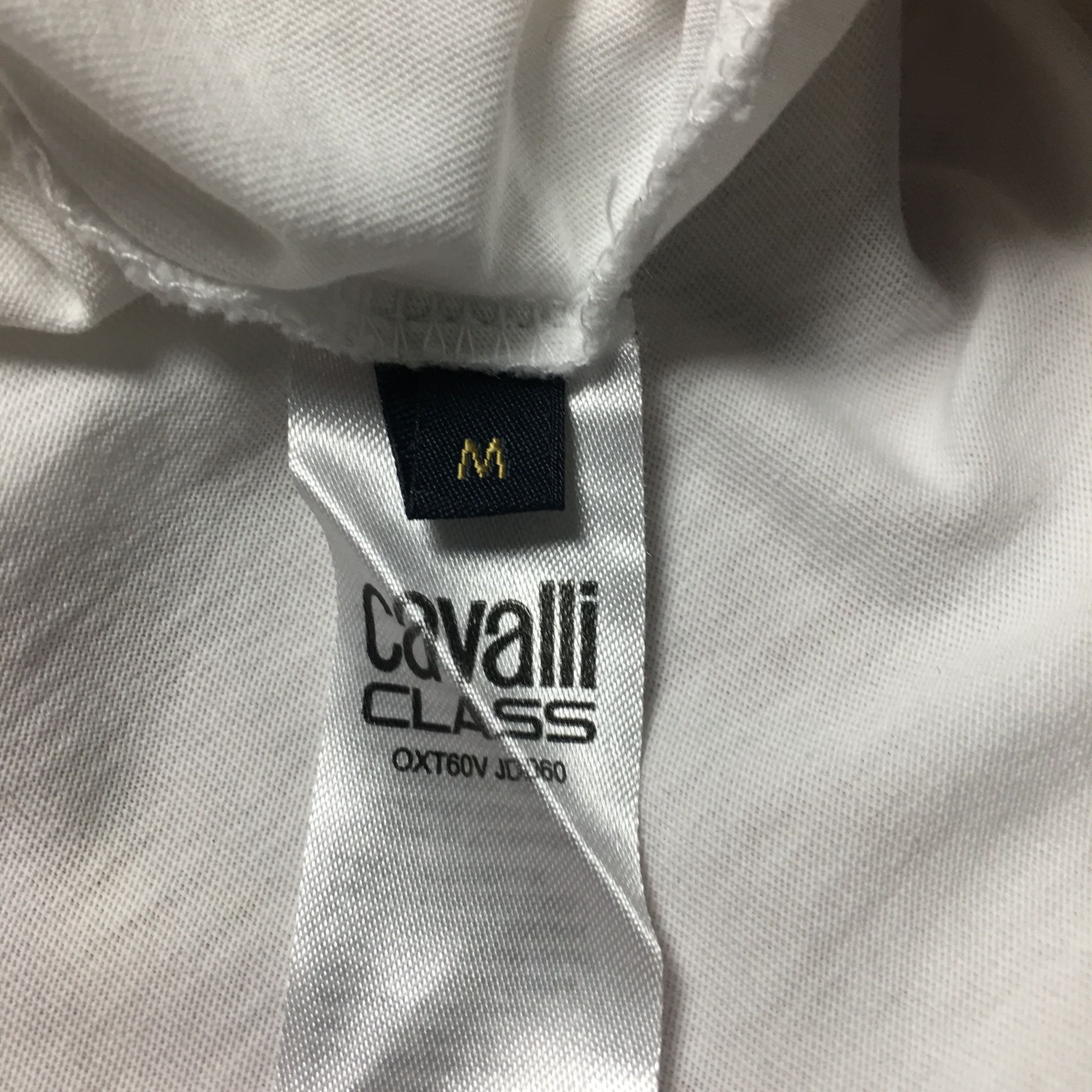 Cavalli Class Cavalli Class Logo Print Cotton T-Shirt Size M Size M / US 6-8 / IT 42-44 - 12 Thumbnail