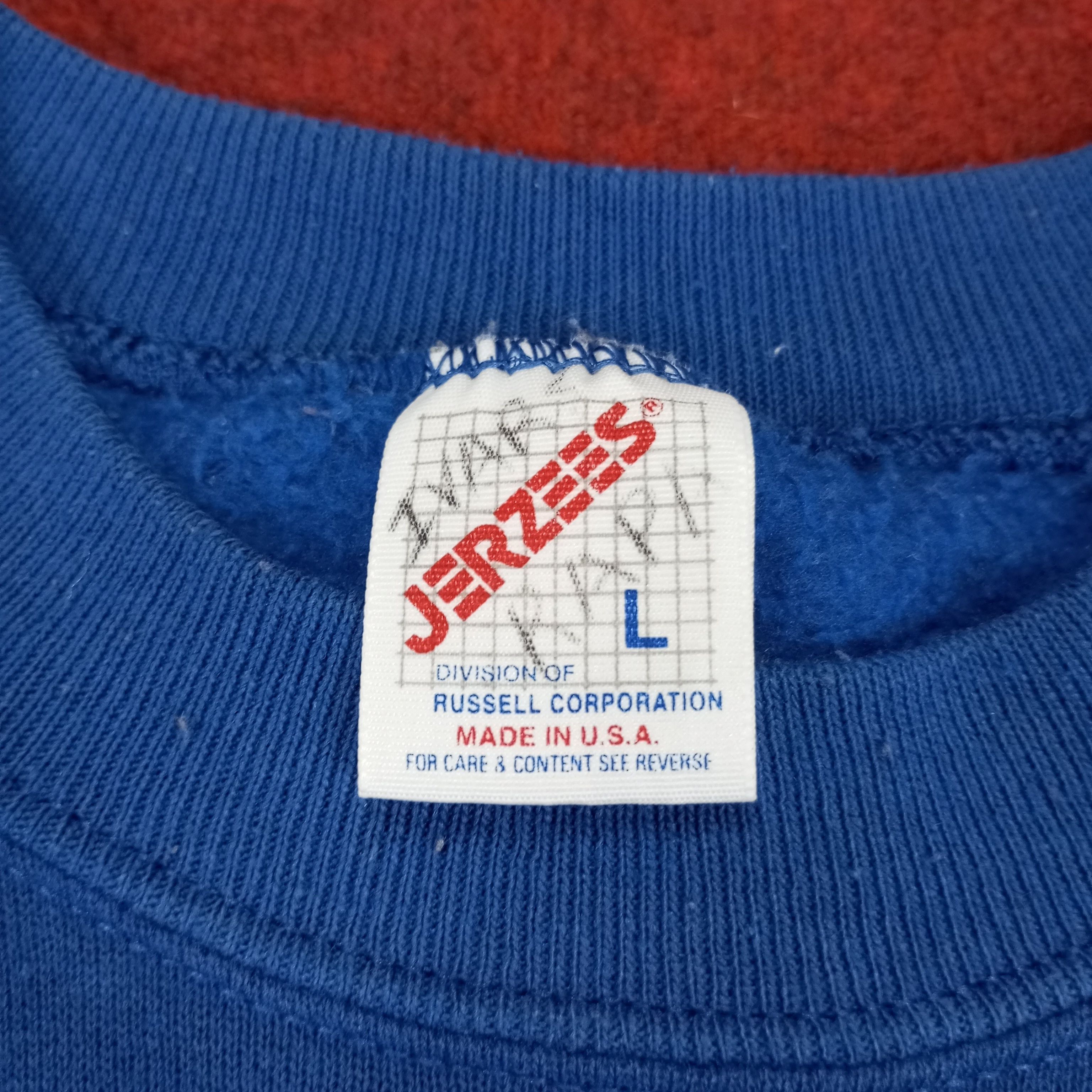 Jerzees × Vintage Mezotne Center Design Vintage Sweatshirt Size US M / EU 48-50 / 2 - 8 Thumbnail