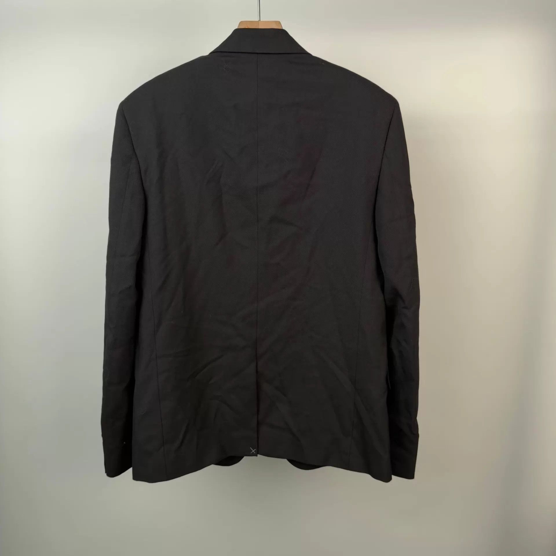 Yves Saint Laurent YSL Black Suit Jacket Size 46R - 2 Thumbnail