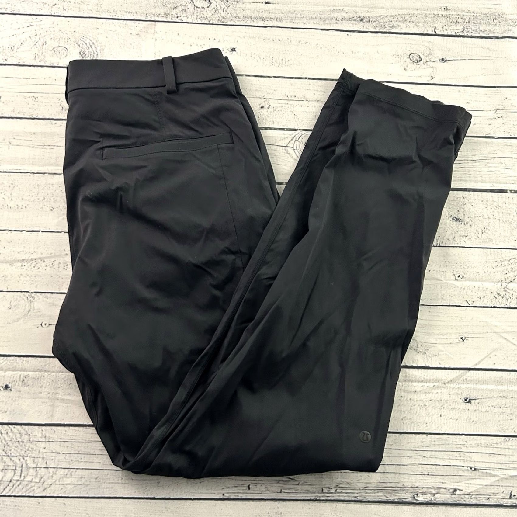 Lululemon Lululemon Slim Fit 5 Pocket Pant Men's 34x30 Gray Slim Chino Pants Reg 34 Inseam 30 Gray Logo Front Flat Front Pocketed 5-Pocket Design Mens Size US 34 / EU 50 - 2 Thumbnail