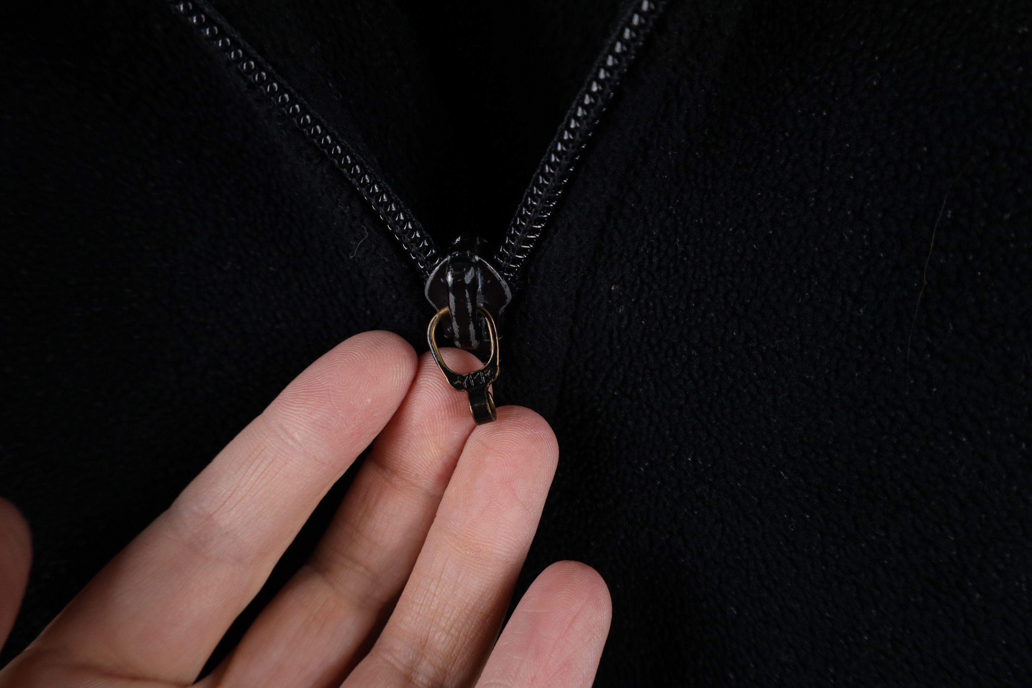 Tommy Hilfiger × Vintage Vintage 90s Tommy Hilfiger Half Zip Fleece Pullover Sweater Size US L / EU 52-54 / 3 - 5 Thumbnail