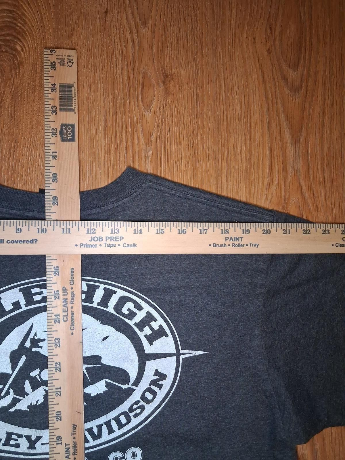 Harley Davidson Harley Davidson Logo Shirt Mens XL Gray Mile High Aurora CO Size US XL / EU 56 / 4 - 7 Thumbnail