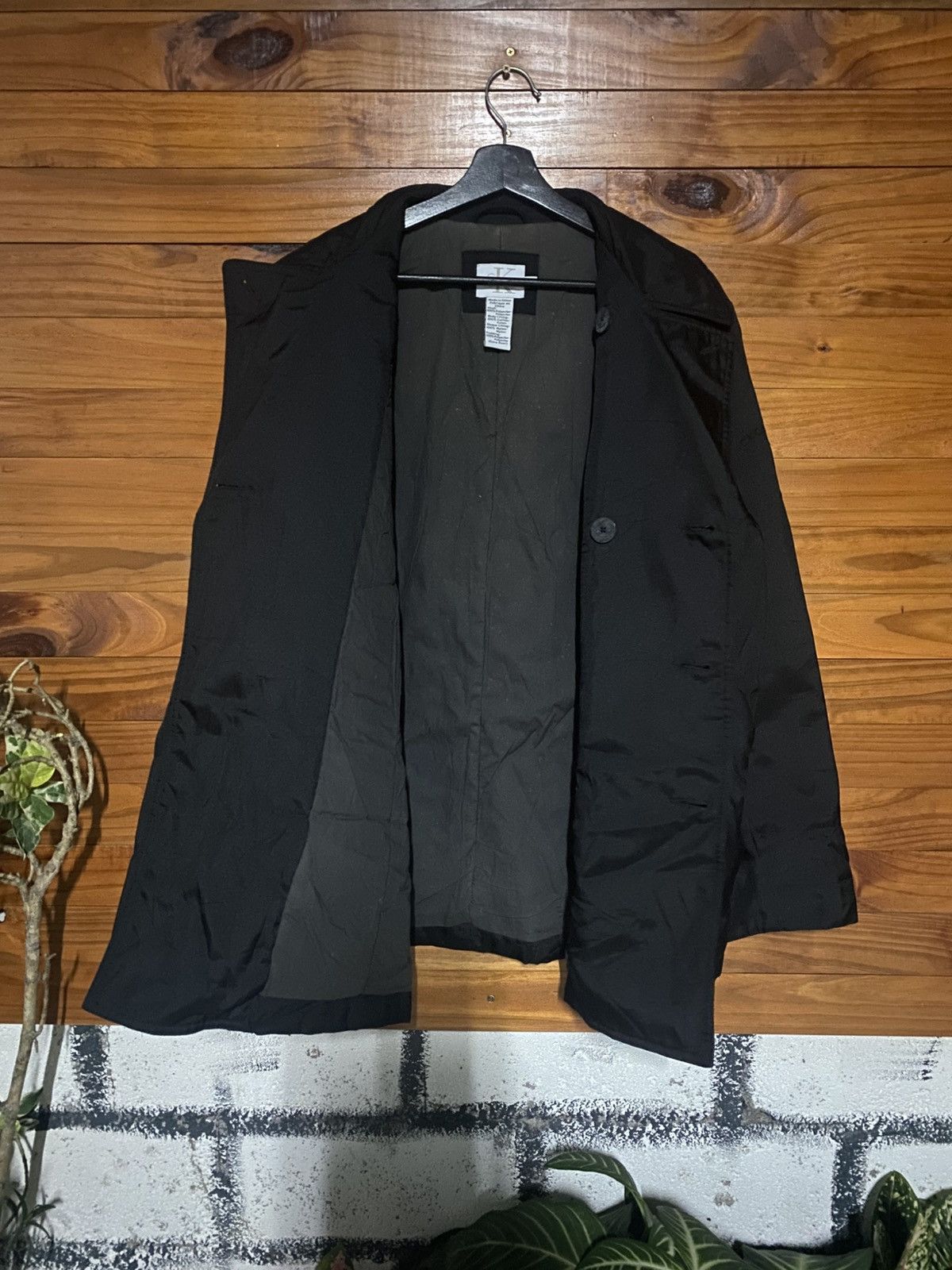 Calvin Klein Calvin Klein Jeans Black Double-Breasted Peacoat Minimalist Size US M / EU 48-50 / 2 - 11 Thumbnail