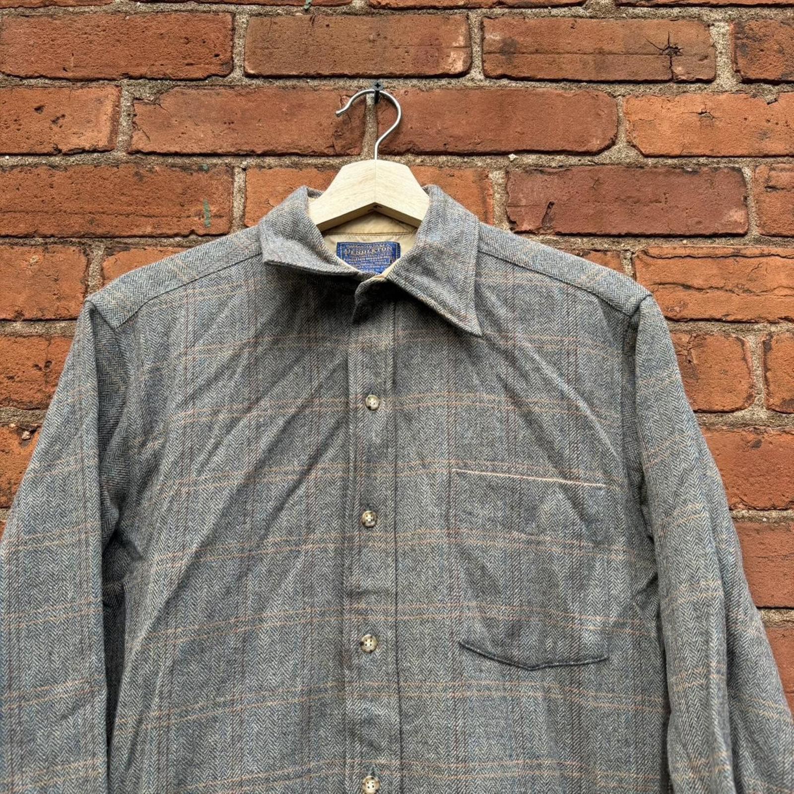 Pendleton Vintage Pendleton 100% virgin wool button up shirt 70s USA S Size US S / EU 44-46 / 1 - 2 Thumbnail