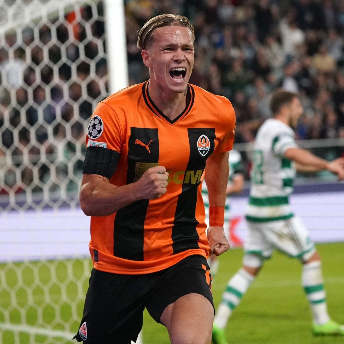 Puma × Vintage NWT SHAKHTAR PUMA 2022/2024 FOOTBALL HOME JERSEY #10 MUDRYK Size US XL / EU 56 / 4 - 13 Thumbnail