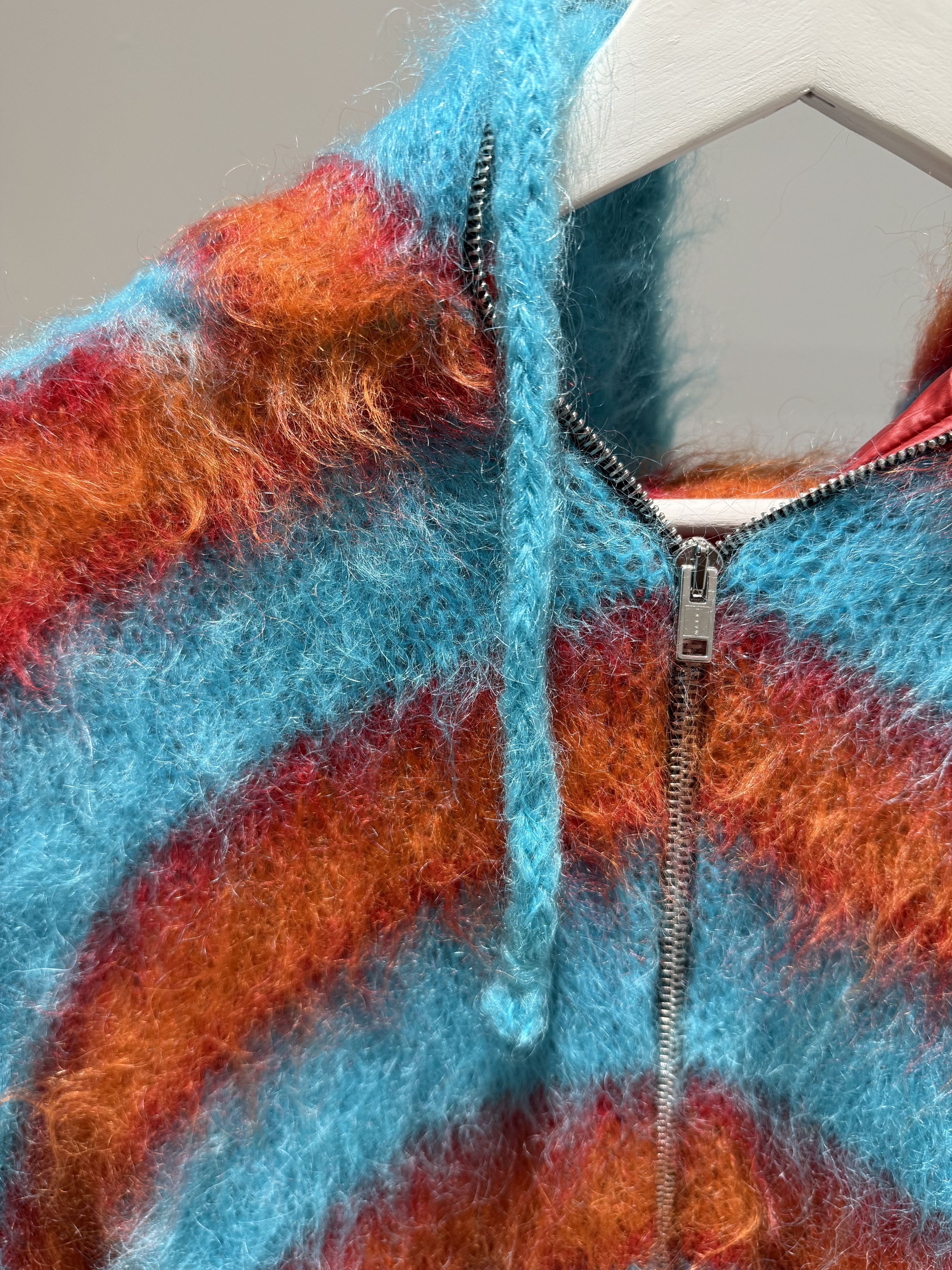 Marni MARNI MOHAIR PLAID PRINT PUFFER Size US L / EU 52-54 / 3 - 2 Thumbnail