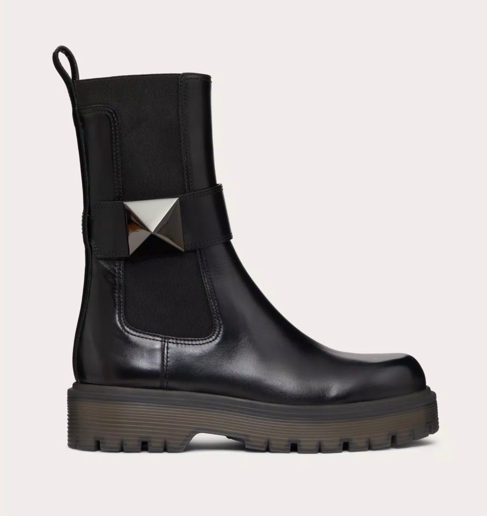 Valentino One Stud Beatle Boots SIZE 38