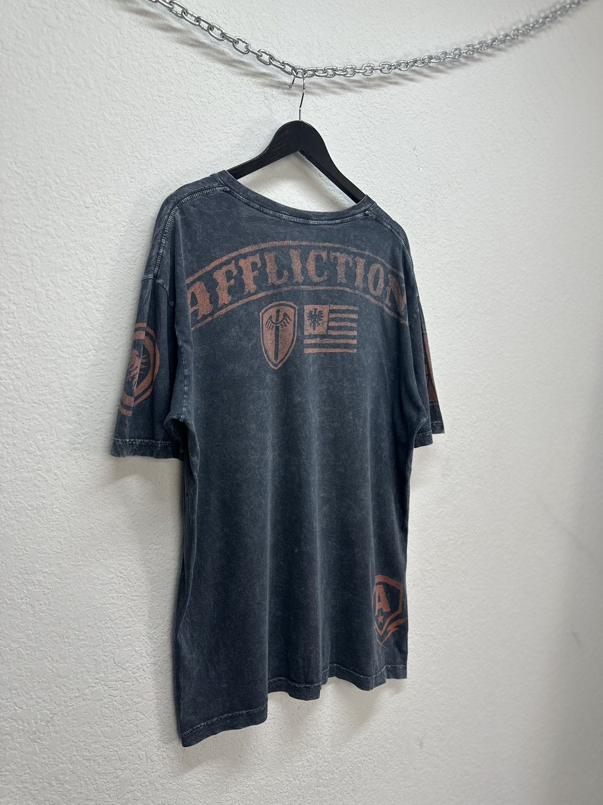Affliction × Harley Davidson × Tapout Vintage Affliction Reversible Skull Hoodie Tapout Dead Y2K Size US XXL / EU 58 / 5 - 12 Thumbnail