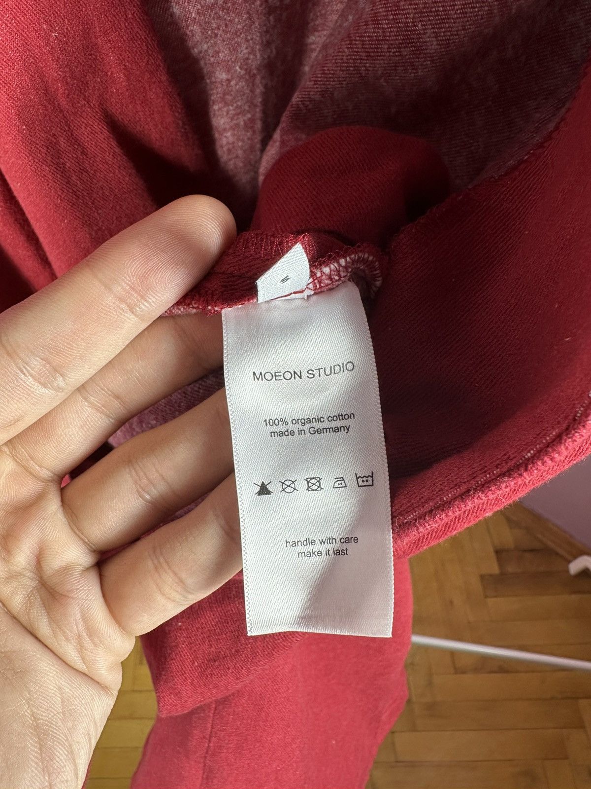 Other Moeon Studio Organic Cotton Classic Kimono Jacket Red Size S / US 4 / IT 40 - 16 Thumbnail