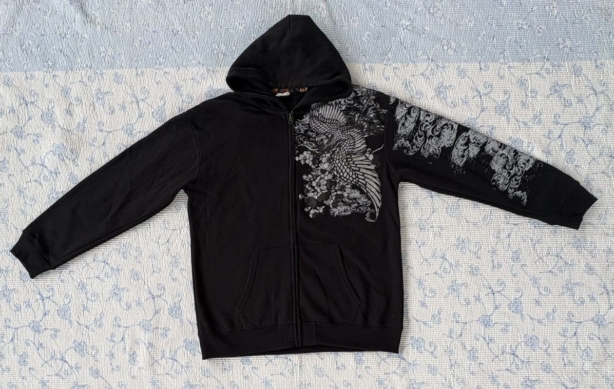 Japanese Brand Phoenix Hoodie Full Print Japan Design Size US L / EU 52-54 / 3 - 1 Thumbnail