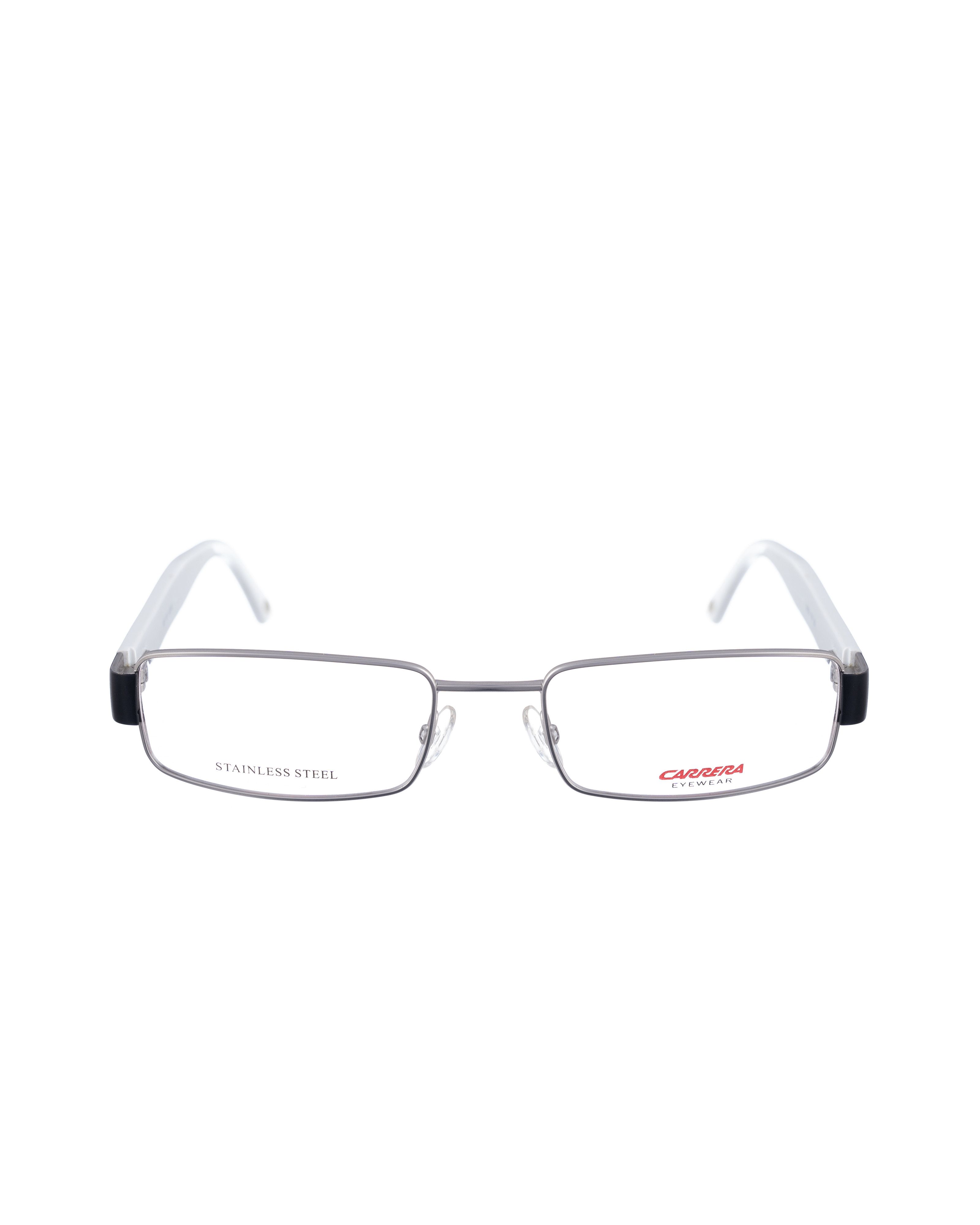 Carrera Carrera 90s Rectangular Glasses & White Temples Red Stripes Size ONE SIZE - 3 Thumbnail