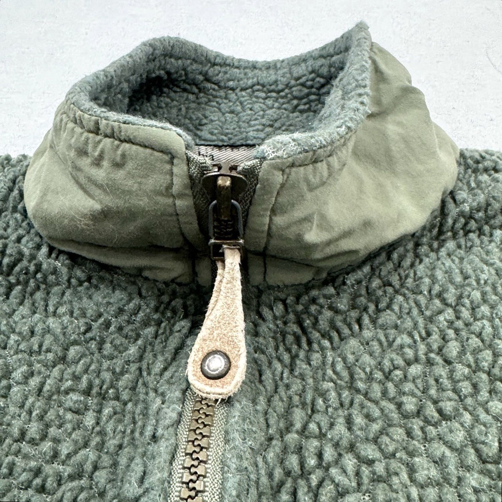 Vintage VINTAGE Columbia Jacket Unisex Adults Mens Womens 1/4 Zip Fleece Bomber Winter 80s 90s Green USA Small Size US S / EU 44-46 / 1 - 6 Thumbnail