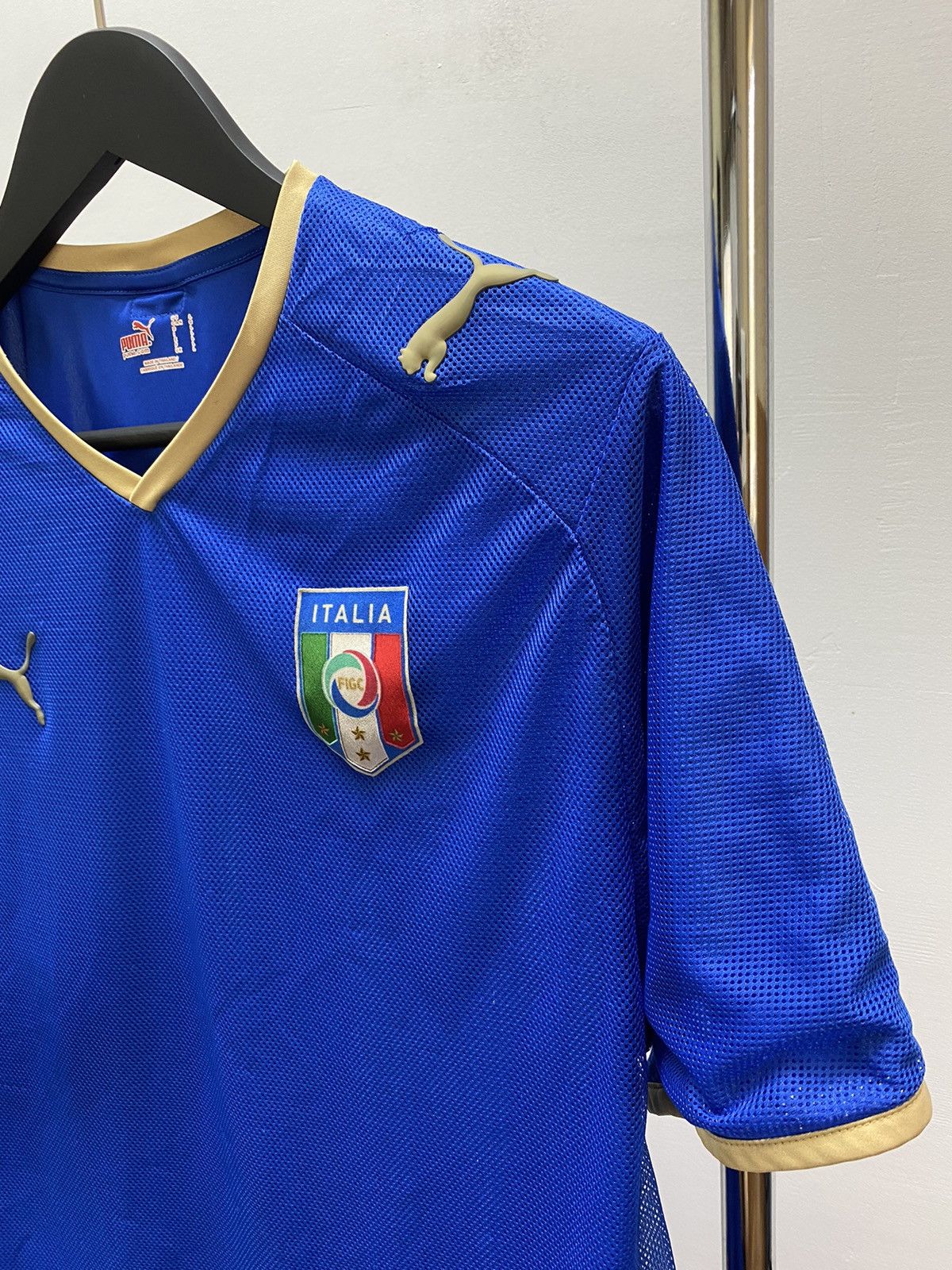 Puma ITALY 2008/2009 HOME FOOTBALL SHIRT SOCCER JERSEY PUMA Size US L / EU 52-54 / 3 - 7 Thumbnail
