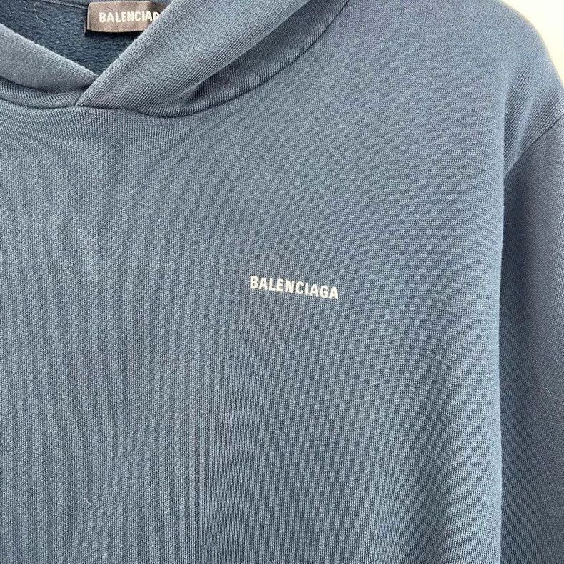 Balenciaga Balenciaga Small logo printed sweater on chest Size L / US 10 / IT 46 - 4 Thumbnail