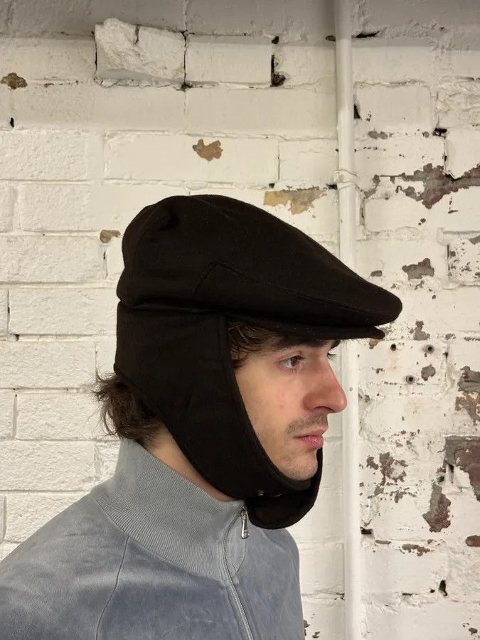 Maison Margiela FW2007 Maison Margiela Brown Wool Cap Hat Size ONE SIZE - 3 Thumbnail