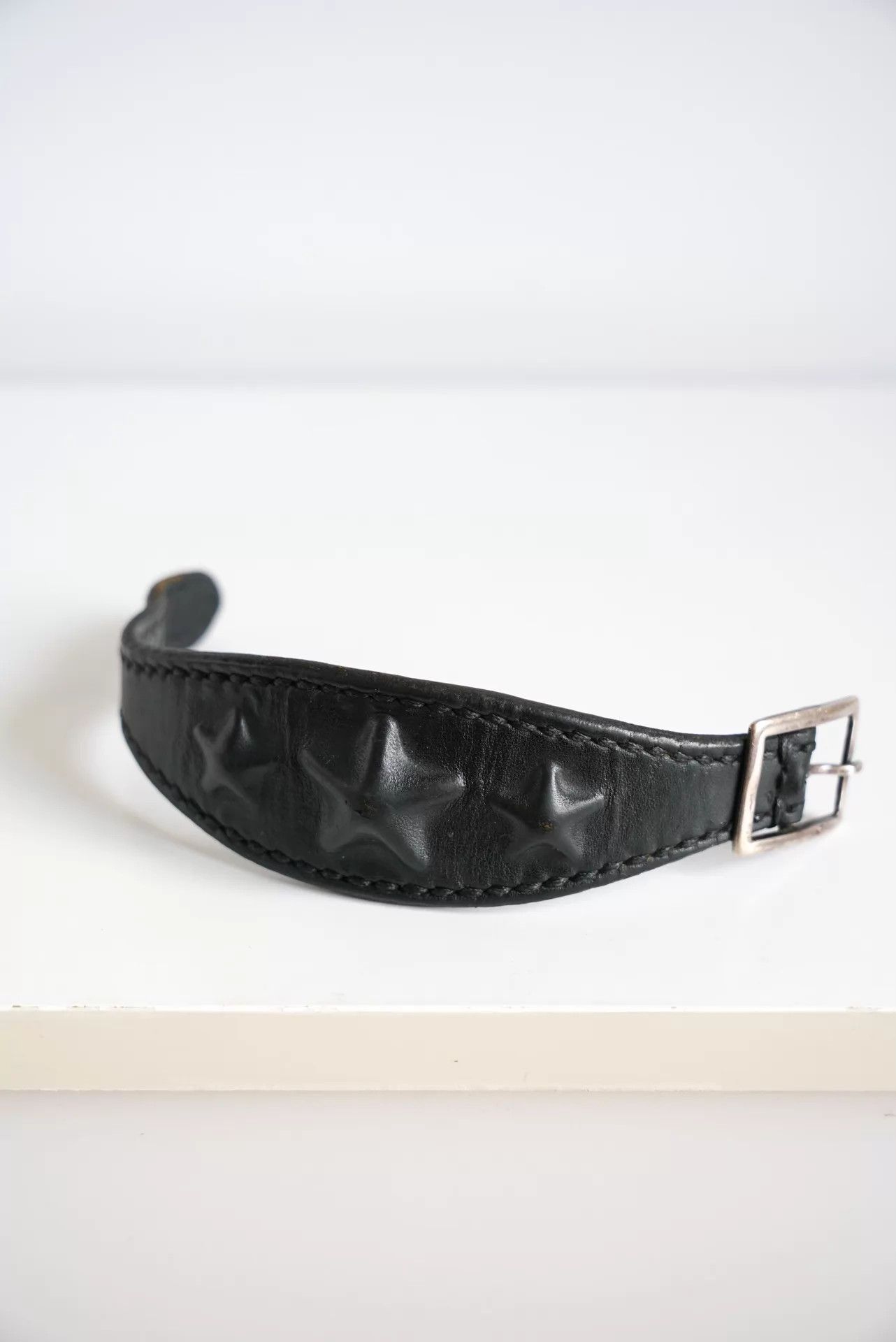 Yohji Yamamoto Yohji Yamamoto 06AW T&K 925 Star Leather Bracelet Size ONE SIZE - 1 Thumbnail
