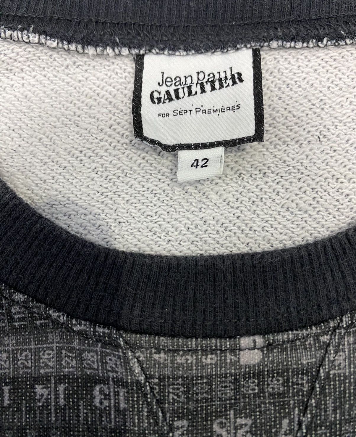 Jean Paul Gaultier JPG Scale Anarchy Chaos sweatshirt Size US M / EU 48-50 / 2 - 8 Thumbnail