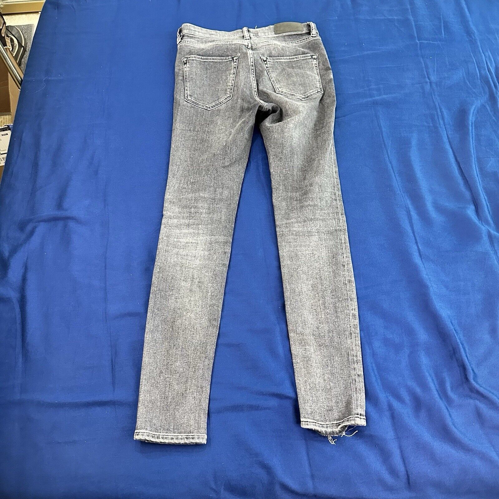 Allsaints ALLSAINTS Jeans W26 Gray EVE Mid-Rise Slim Fit Ankle Skinny Size 26" / US 2 / IT 38 - 2 Thumbnail