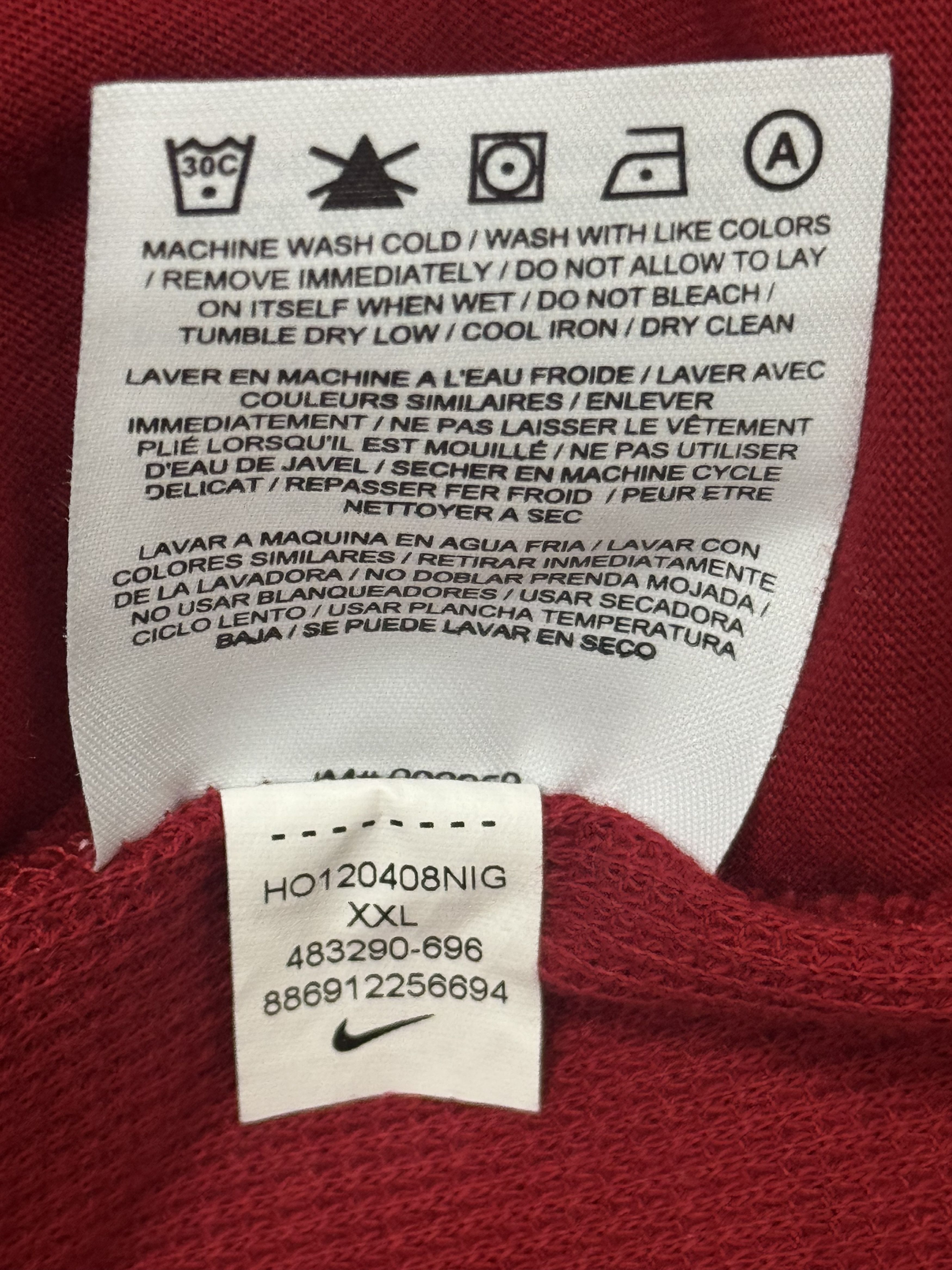 Jordan Brand VTG Y2K Air Jordan Waffle Knit Thermal Size US XXL / EU 58 / 5 - 5 Thumbnail